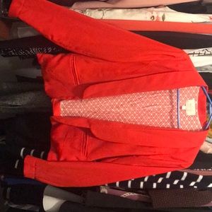 Skies are blue Red blazer Large